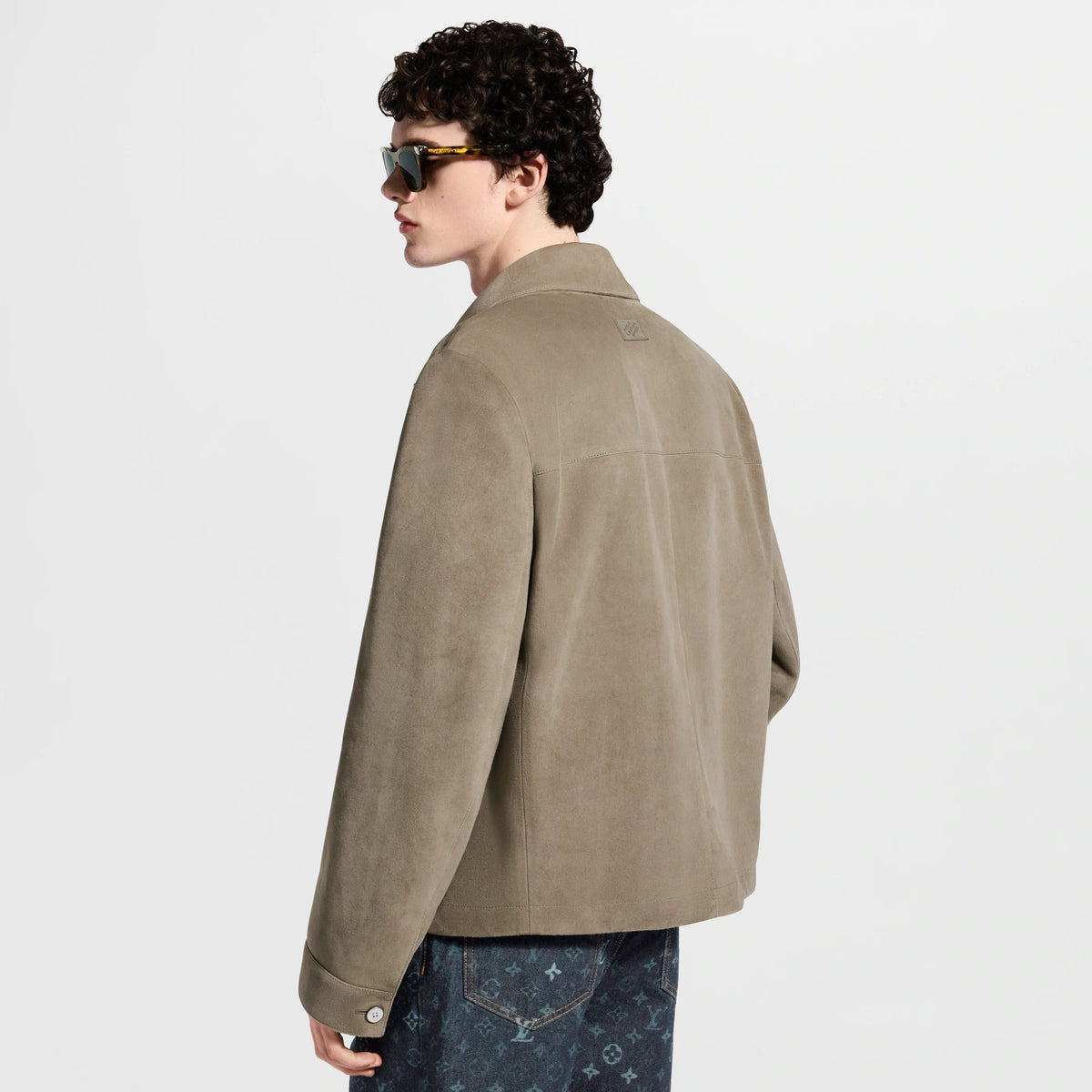 Light Suede Workwear Jacket