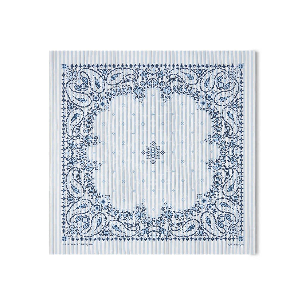 Stripes Paisley Bandana