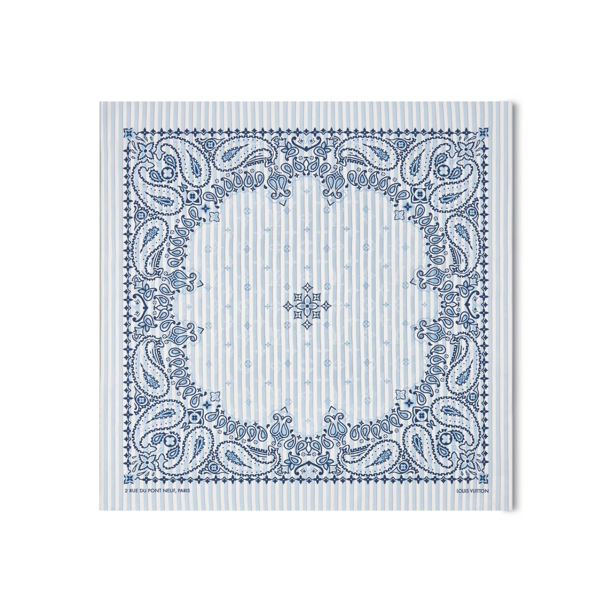 Stripes Paisley Bandana