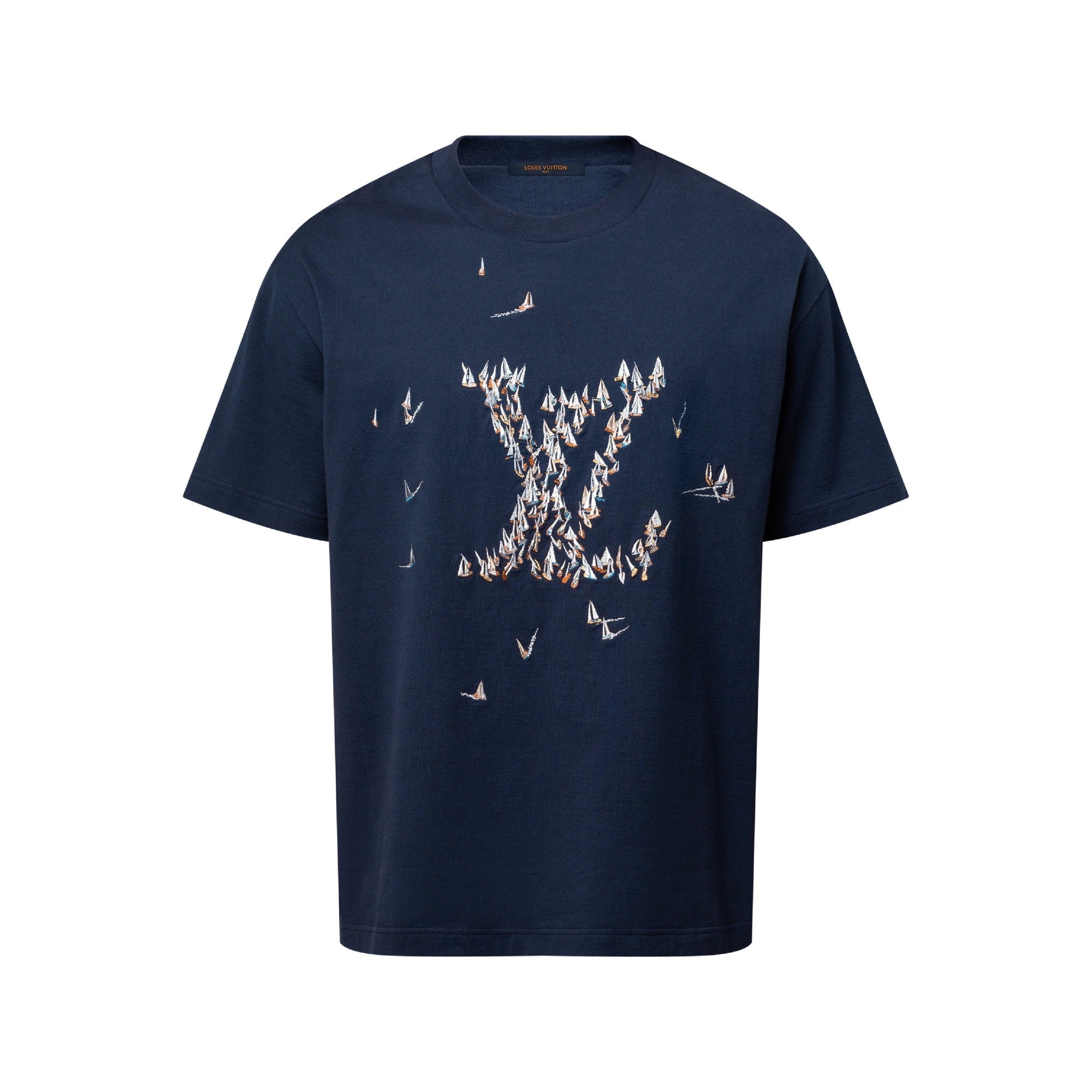 Embroidered Cotton T-Shirt