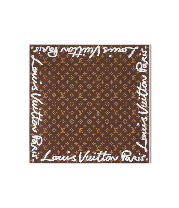 LV Script Square 55