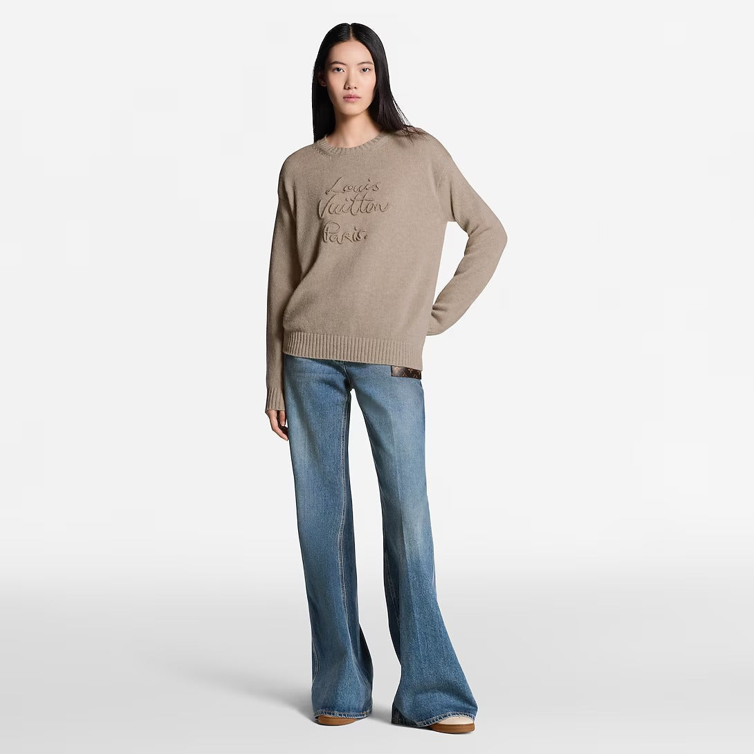 Cursive Signature Pullover