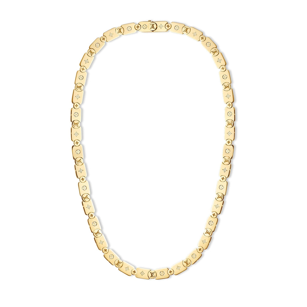 Les Gastons Vuitton Gourmette Necklace, Yellow Gold
