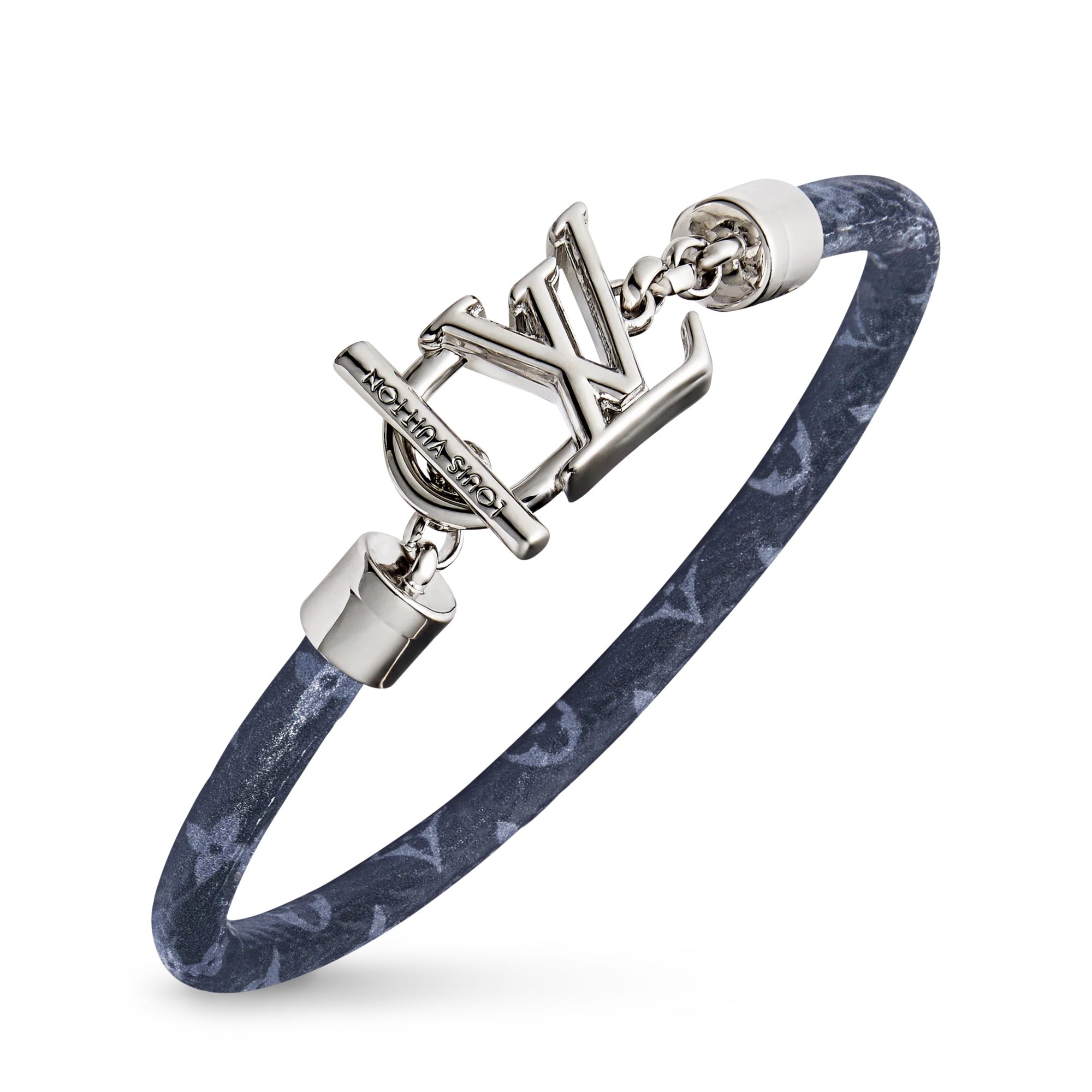 LV Dimension Monogram Leather Bracelet