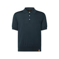 Cotton-Silk Short-Sleeved Polo Shirt