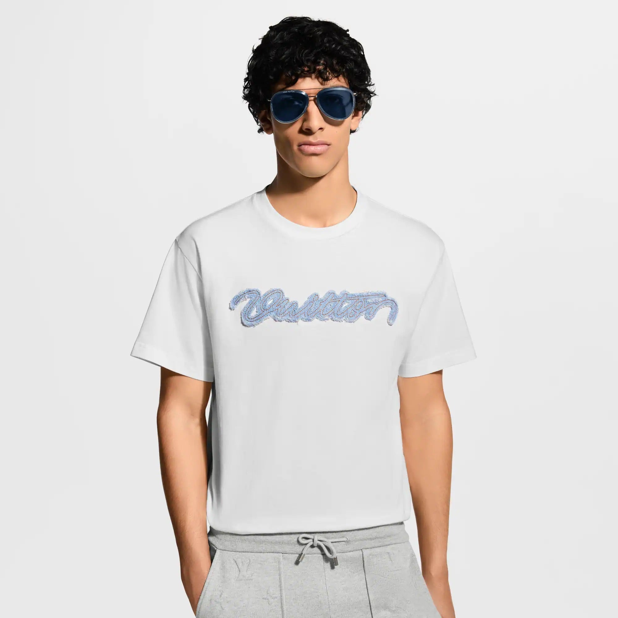 Denim Signature Short-Sleeved T-Shirt