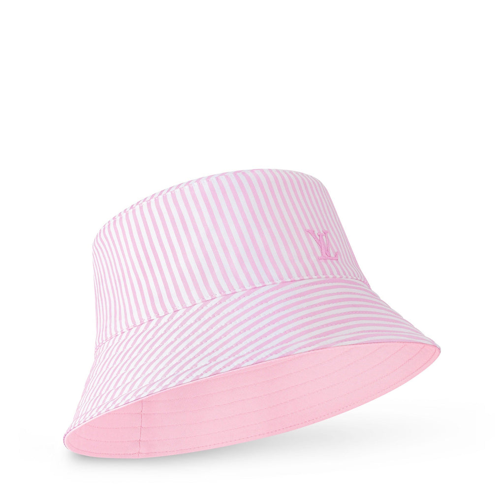 LV League Striped Bucket Hat