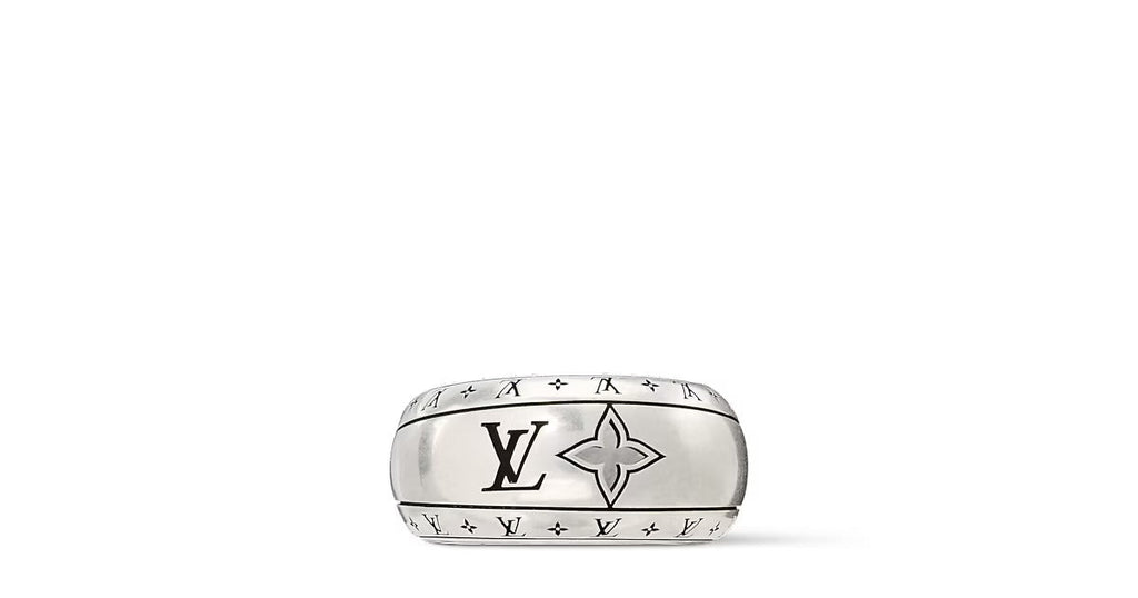 Monogram Flower Ring