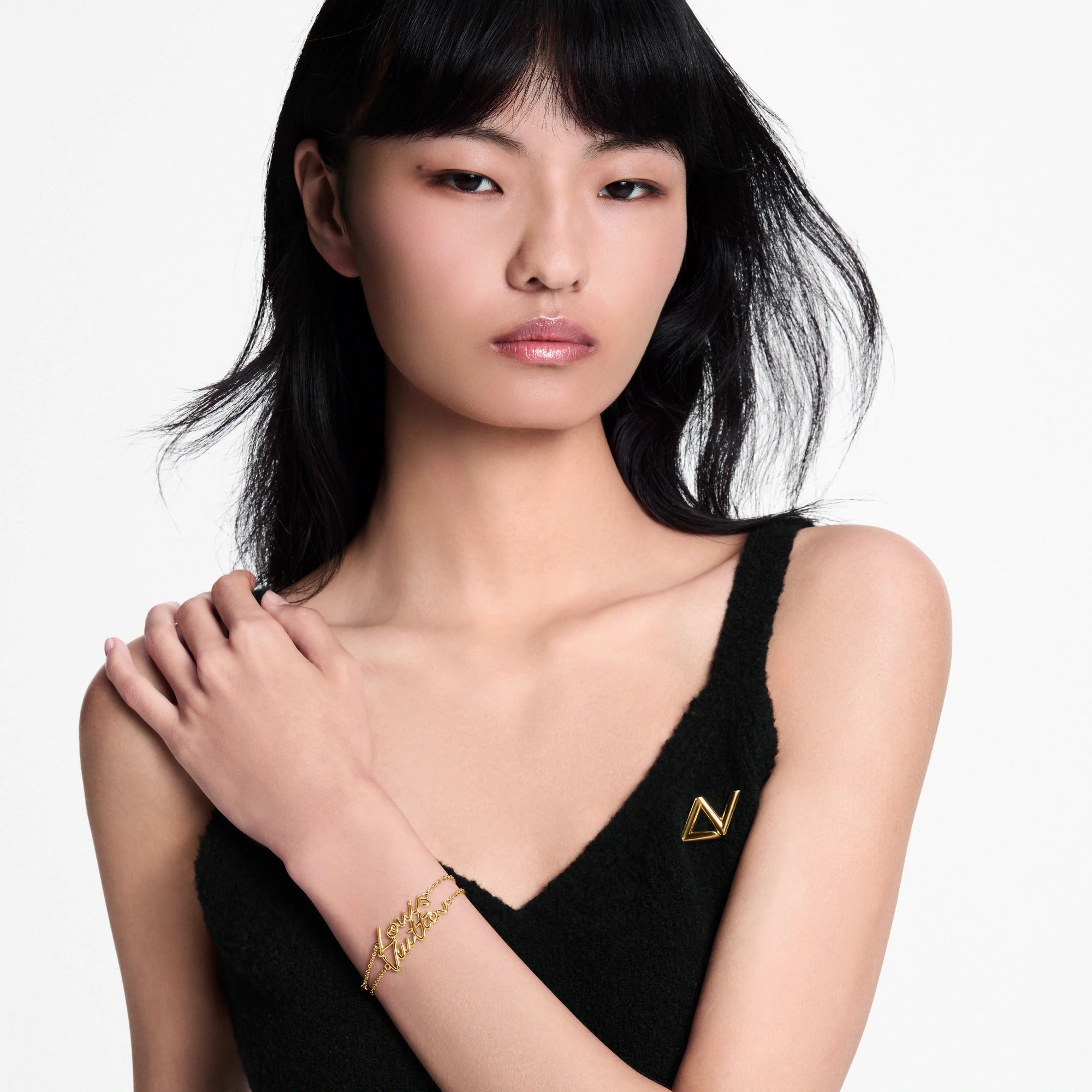 LV Script Bracelet