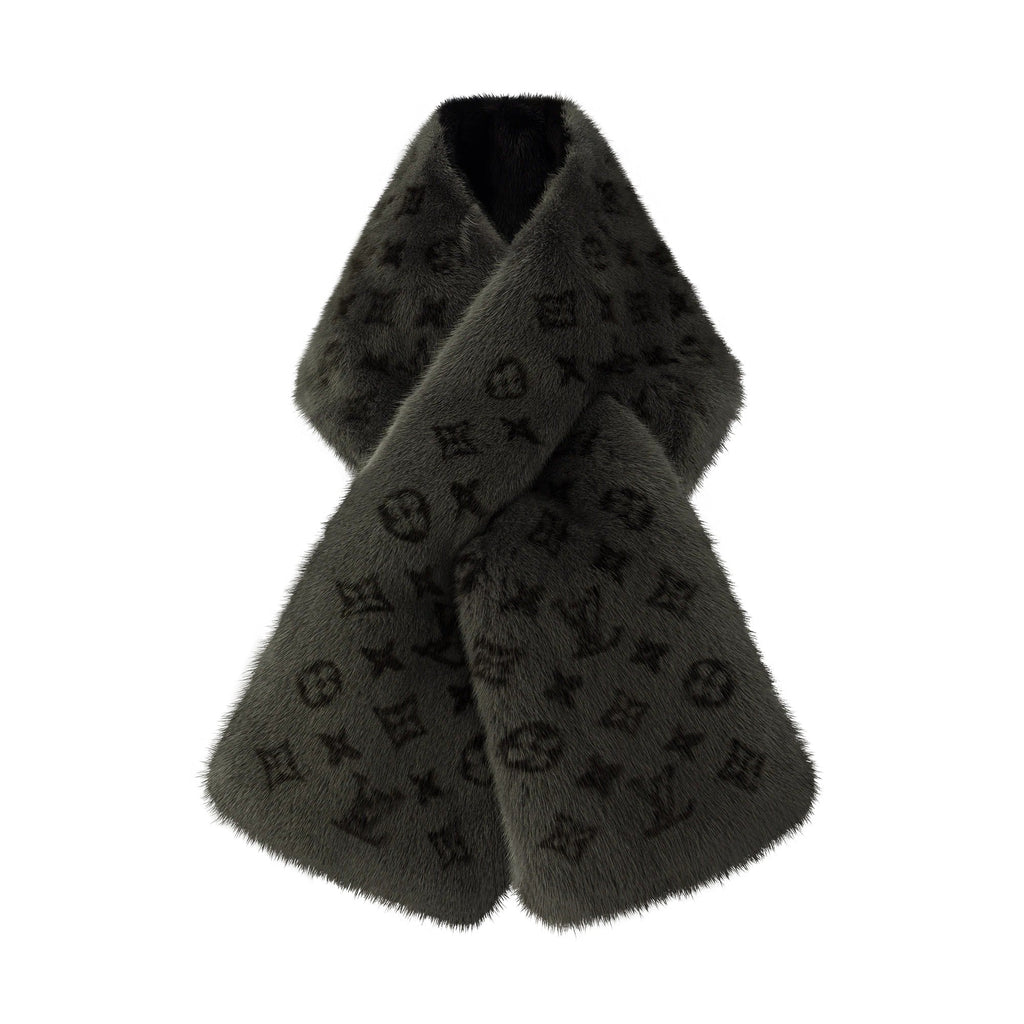 Monogram Reverso Fur Scarf