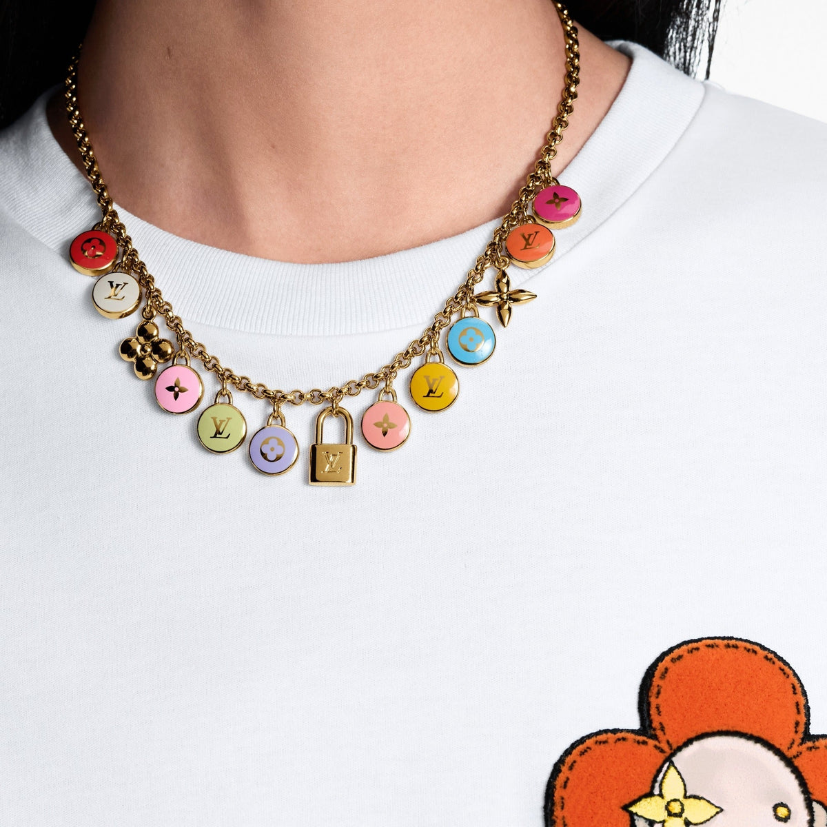 LV Confetti Necklace