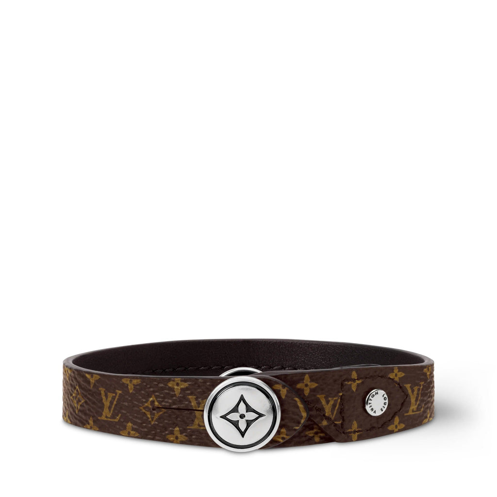 LV Studs Leather Bracelet
