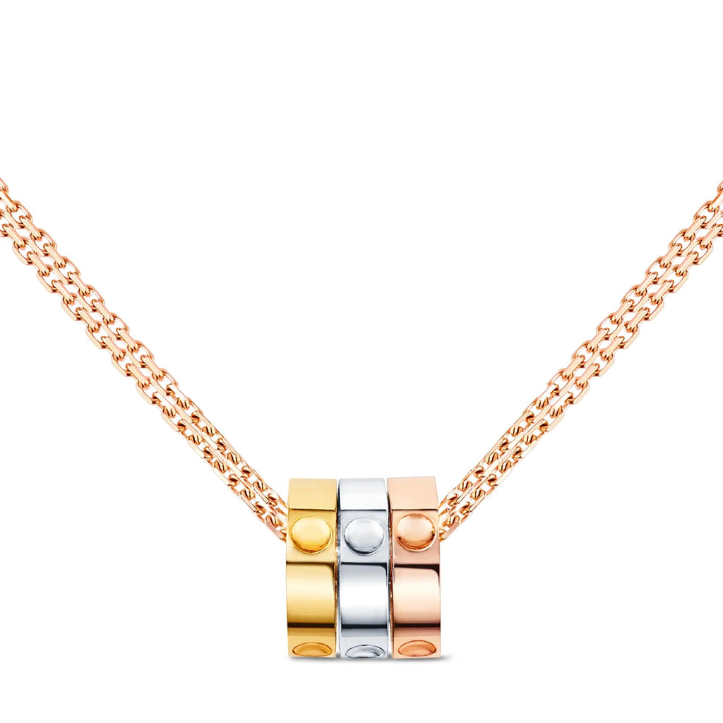Empreinte Pendant, 3 Golds