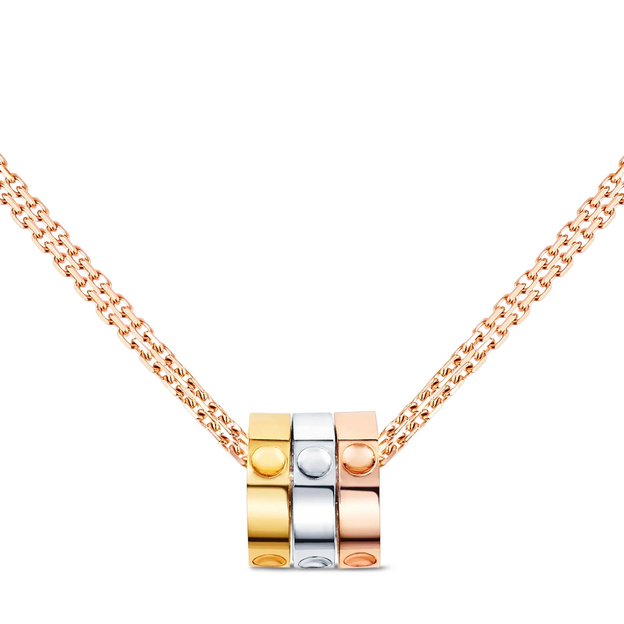 Empreinte Pendant, 3 Golds