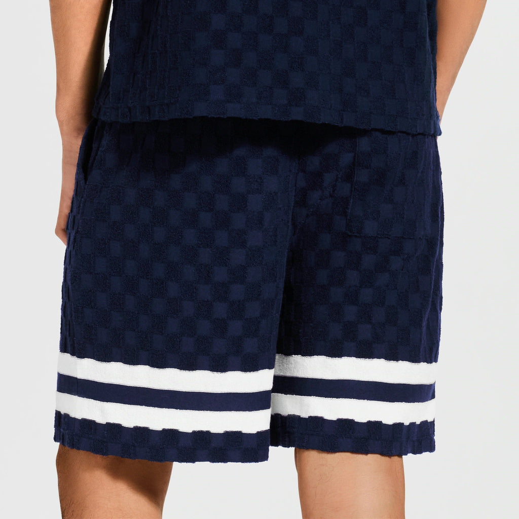 Damier Terry Tennis Shorts
