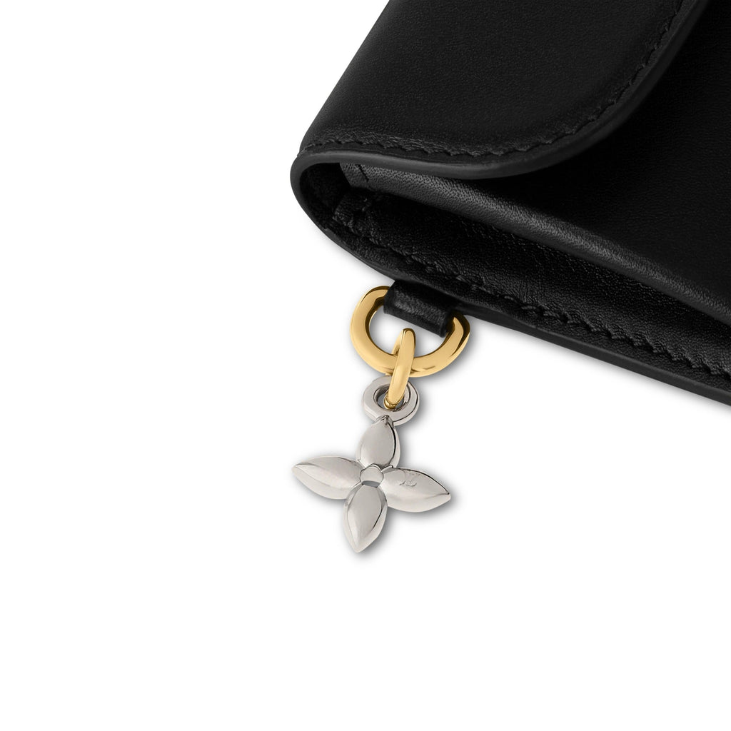 Tiny Recto Verso Card Holder LV Bloom