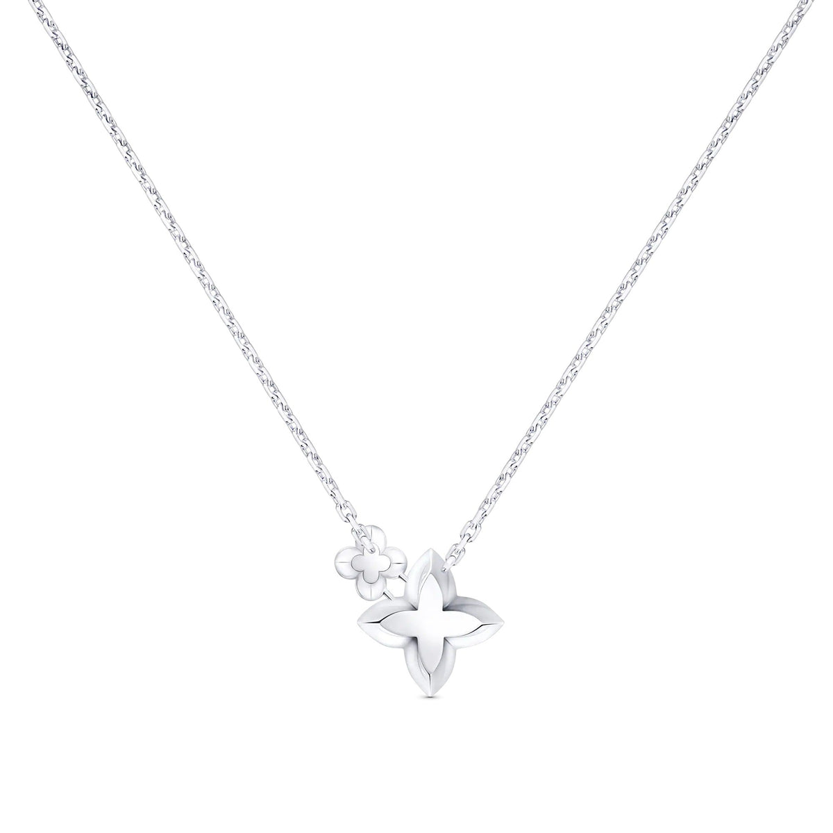 LV Diamonds Double Pendant, Round Brilliant cut
