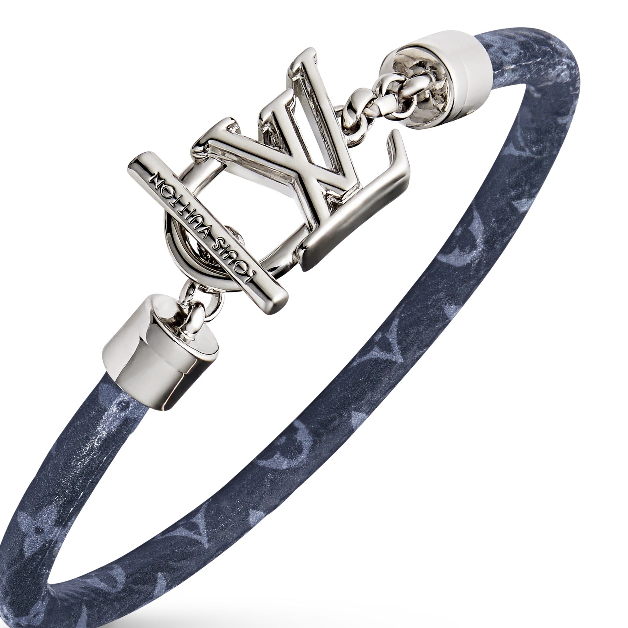 LV Dimension Monogram Leather Bracelet