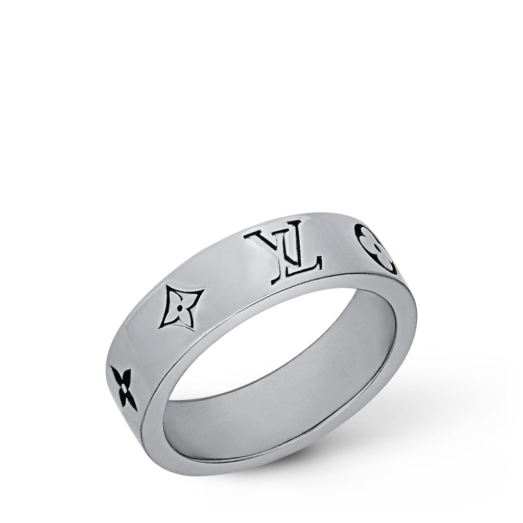 LV Mosaic Thin Ring