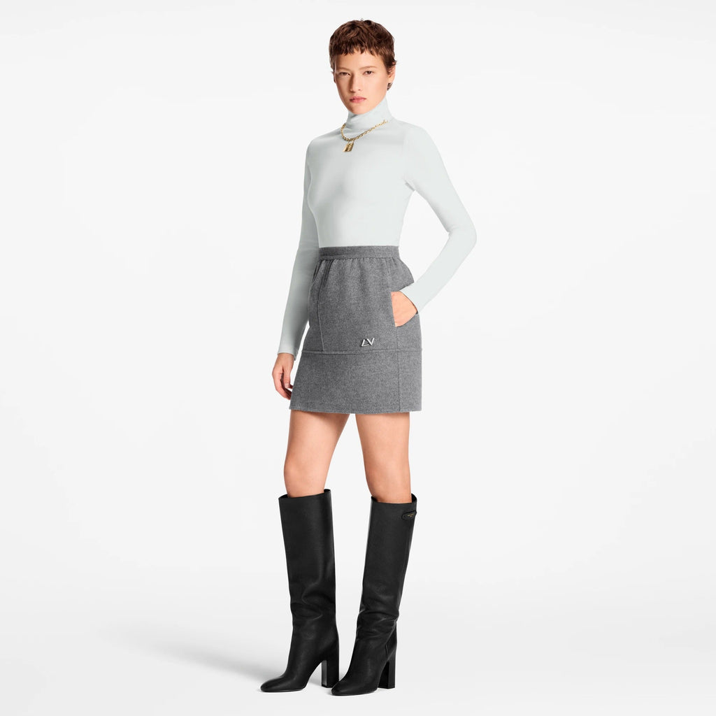 Signature Charm Double Face Skirt