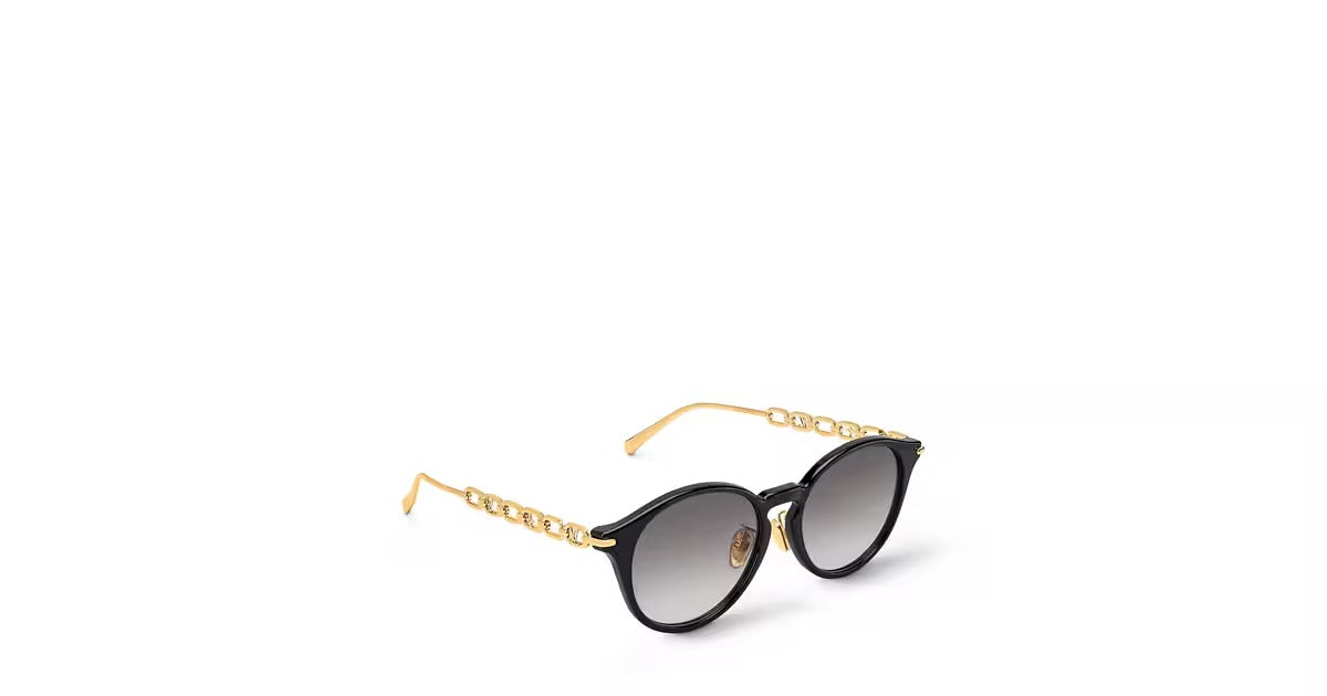 My LV Chain Two Round Sunglasses
