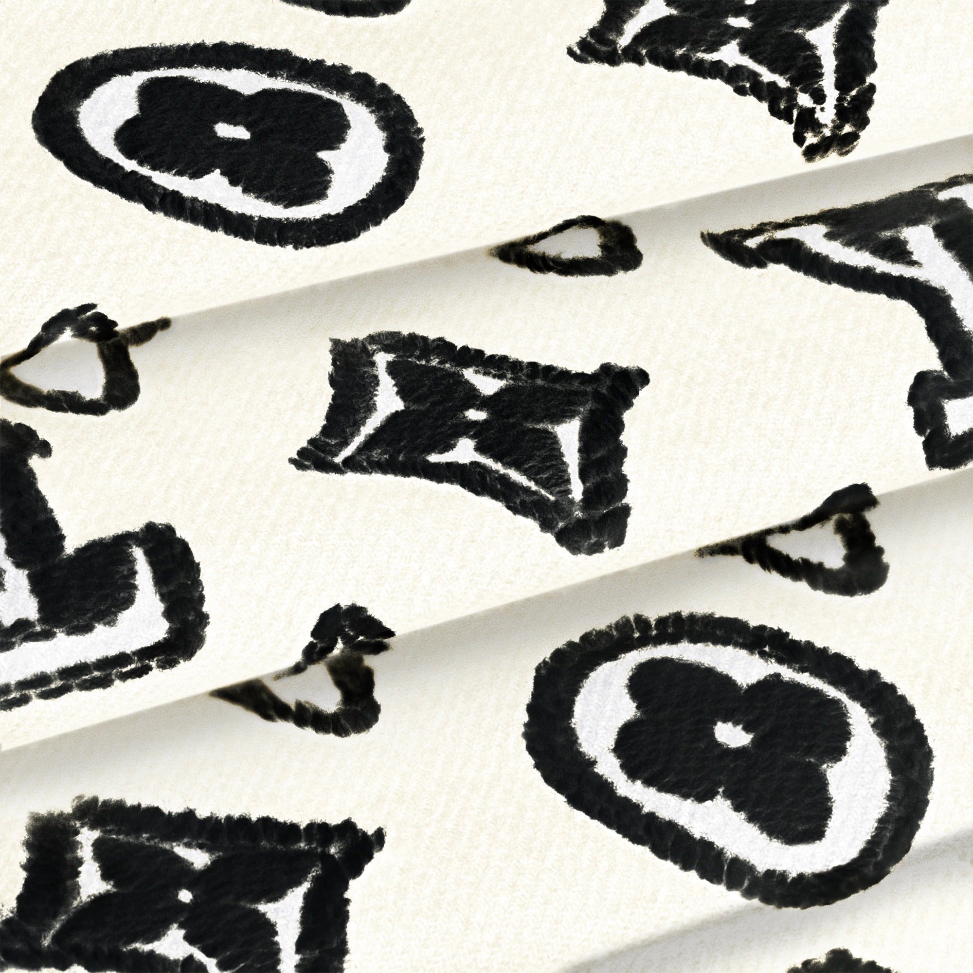 LV 3D Scarf