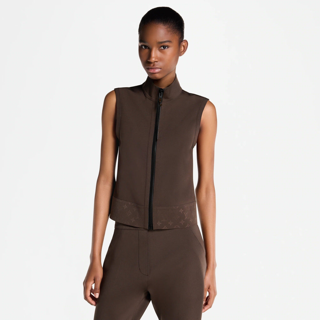 Technical Jersey Zip-Up Gilet