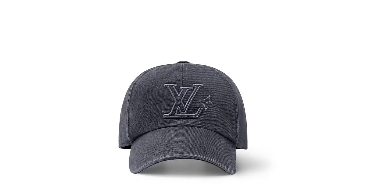 LV Denim Washed Cap