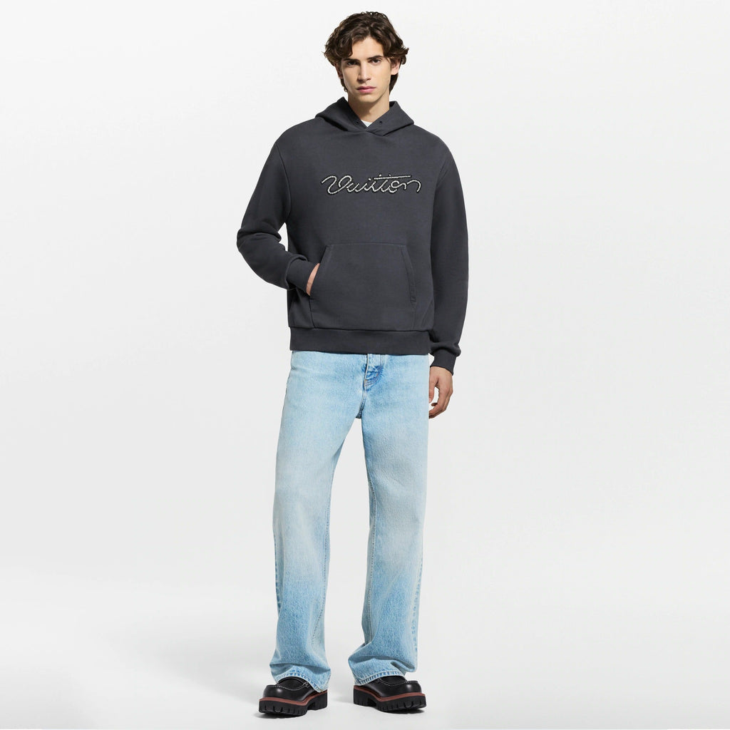 Embellished Signature Hoodie
