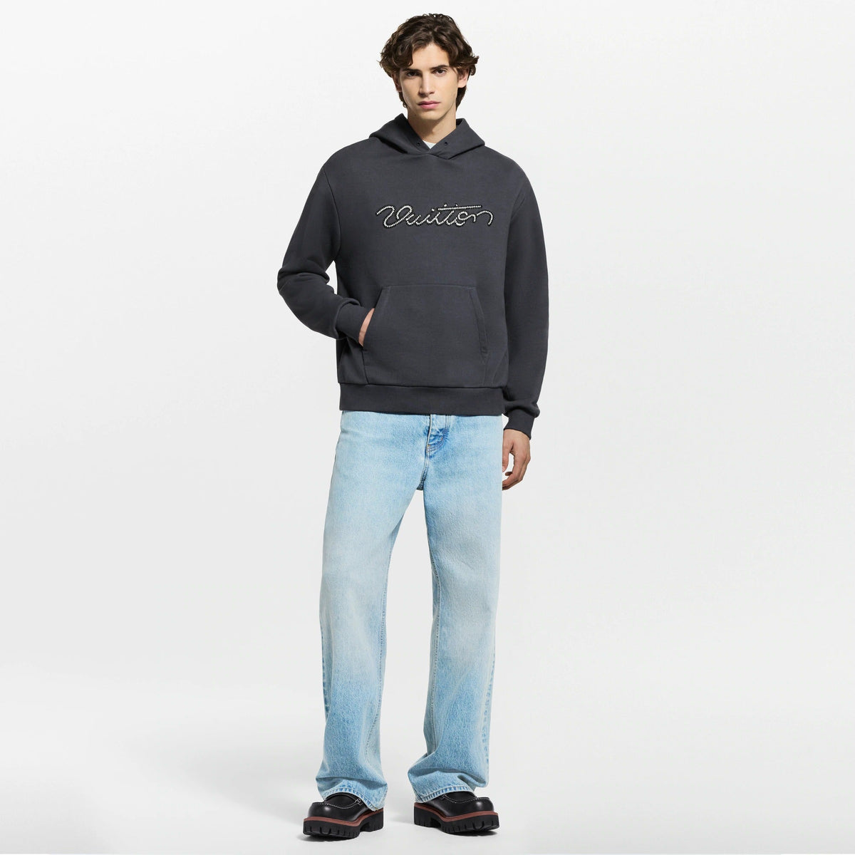 Embellished Signature Hoodie