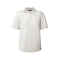 Silk-Cotton Damier Pique Polo Shirt