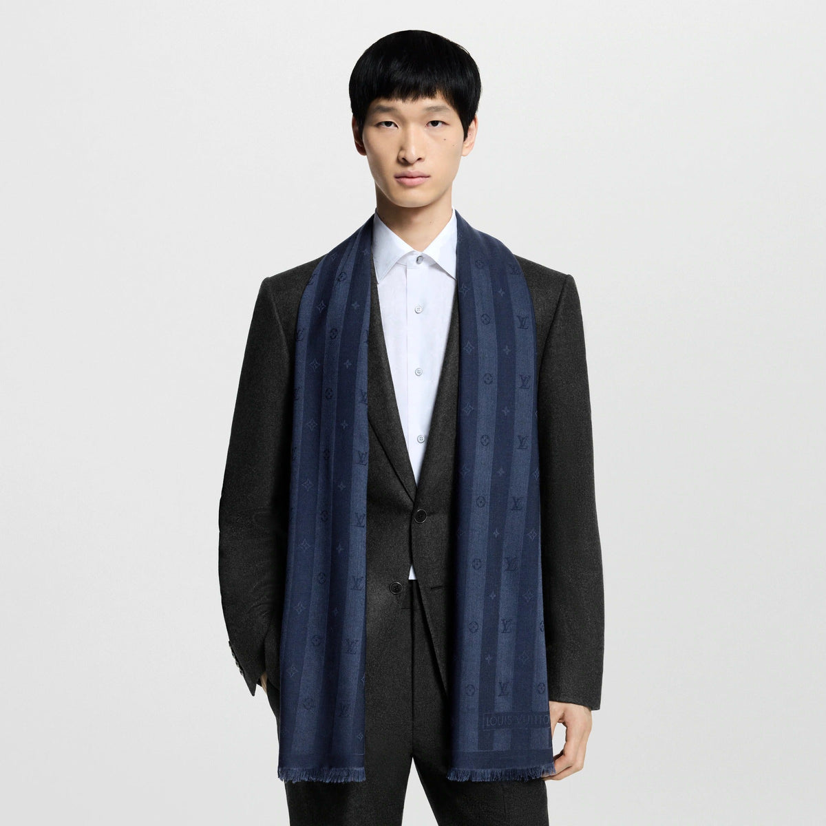 Monogram Stripy Stole