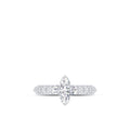 LV Diamonds Pavé Solitaire, LV Monogram Star Cut