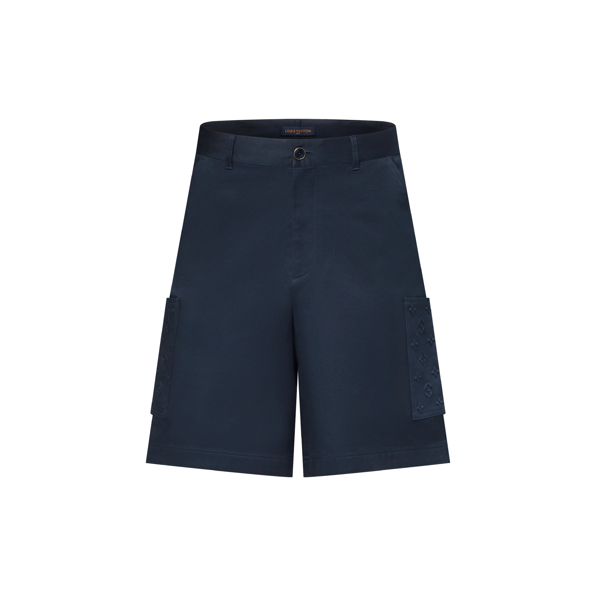 Monogram Pocket Cargo Shorts