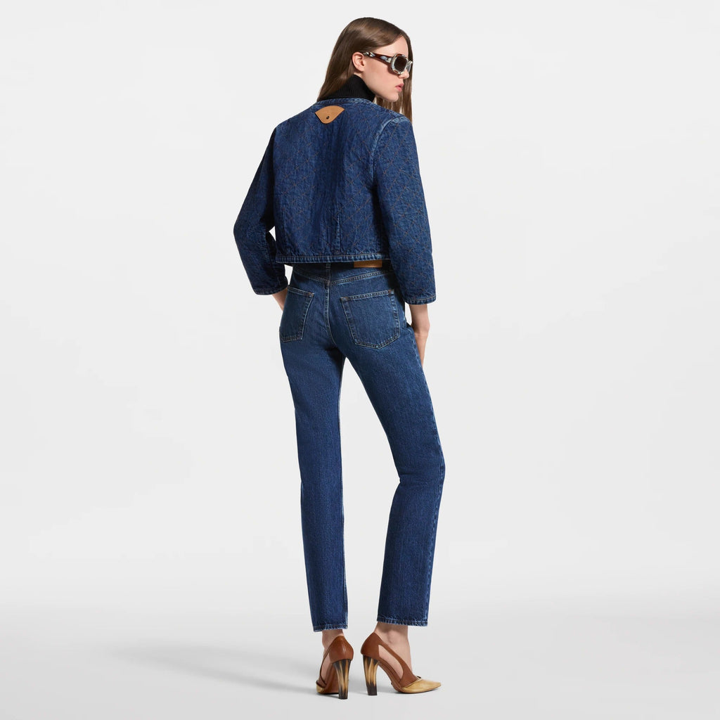Quilted Denim Jacket