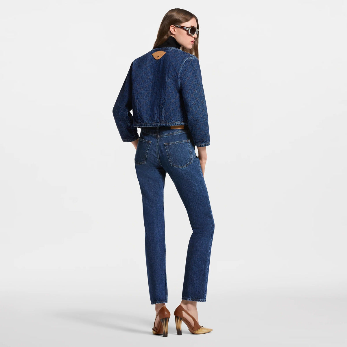 Quilted Denim Jacket