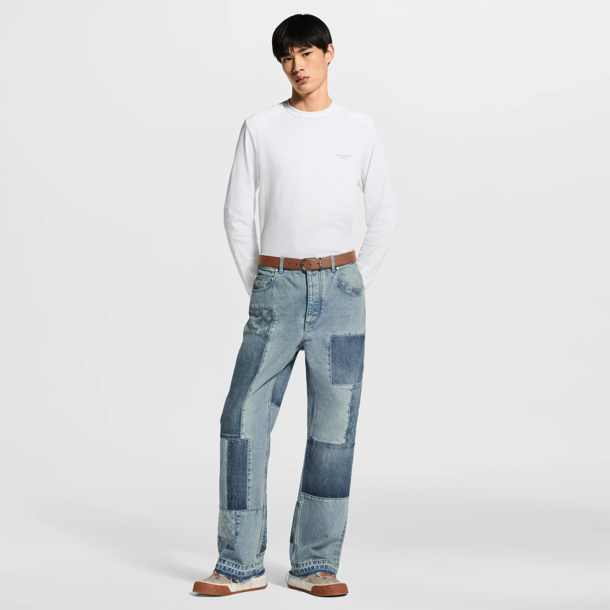 Waffle Long-Sleeved Outdoor T-Shirt