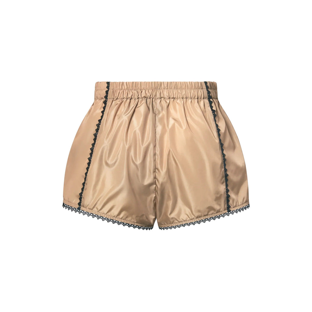Lace Trim Jogging Shorts