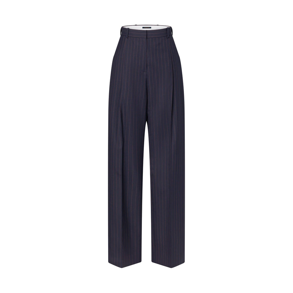 Pinstriped Tailored Pants