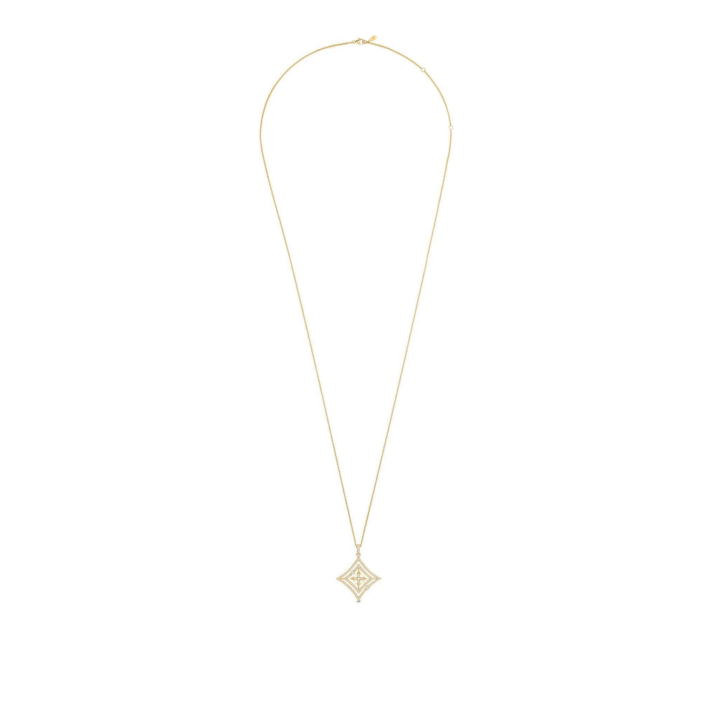 Idylle Blossom Medallion, Yellow Gold And Diamonds