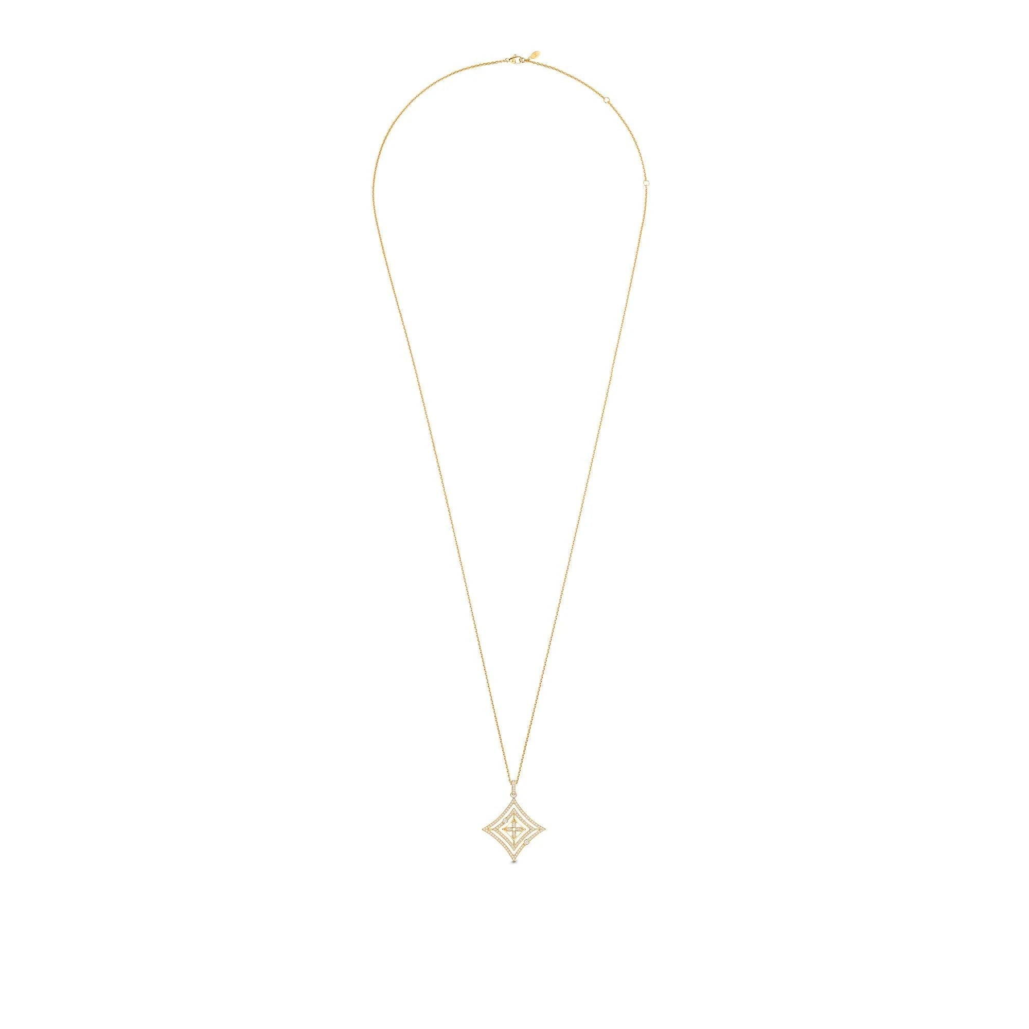 Idylle Blossom Medallion, Yellow Gold And Diamonds