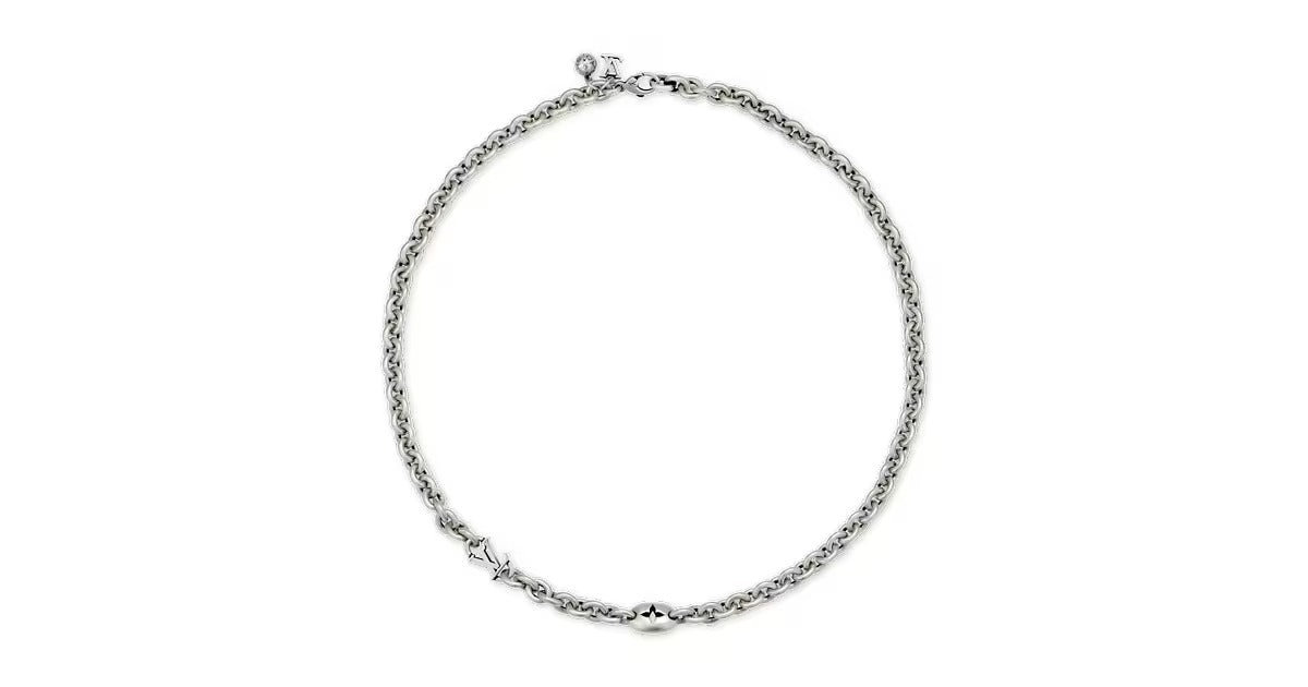 Monogram Flower Necklace