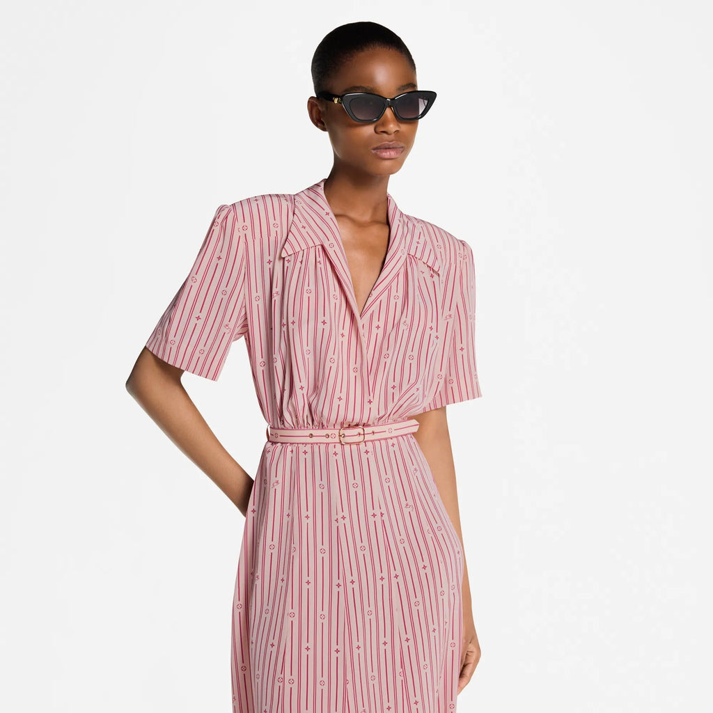 Neverfull Stripes Shirt Dress
