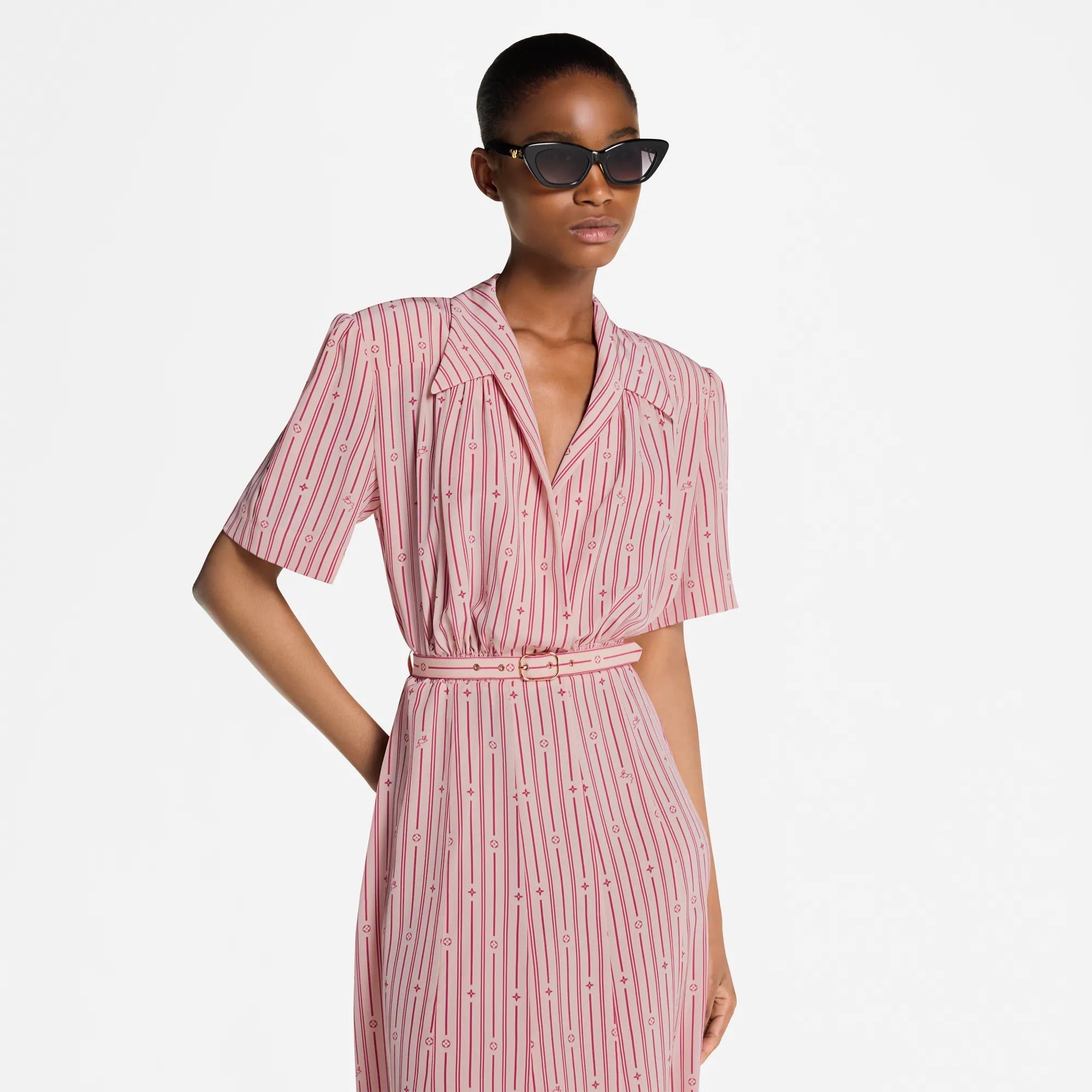 Neverfull Stripes Shirt Dress