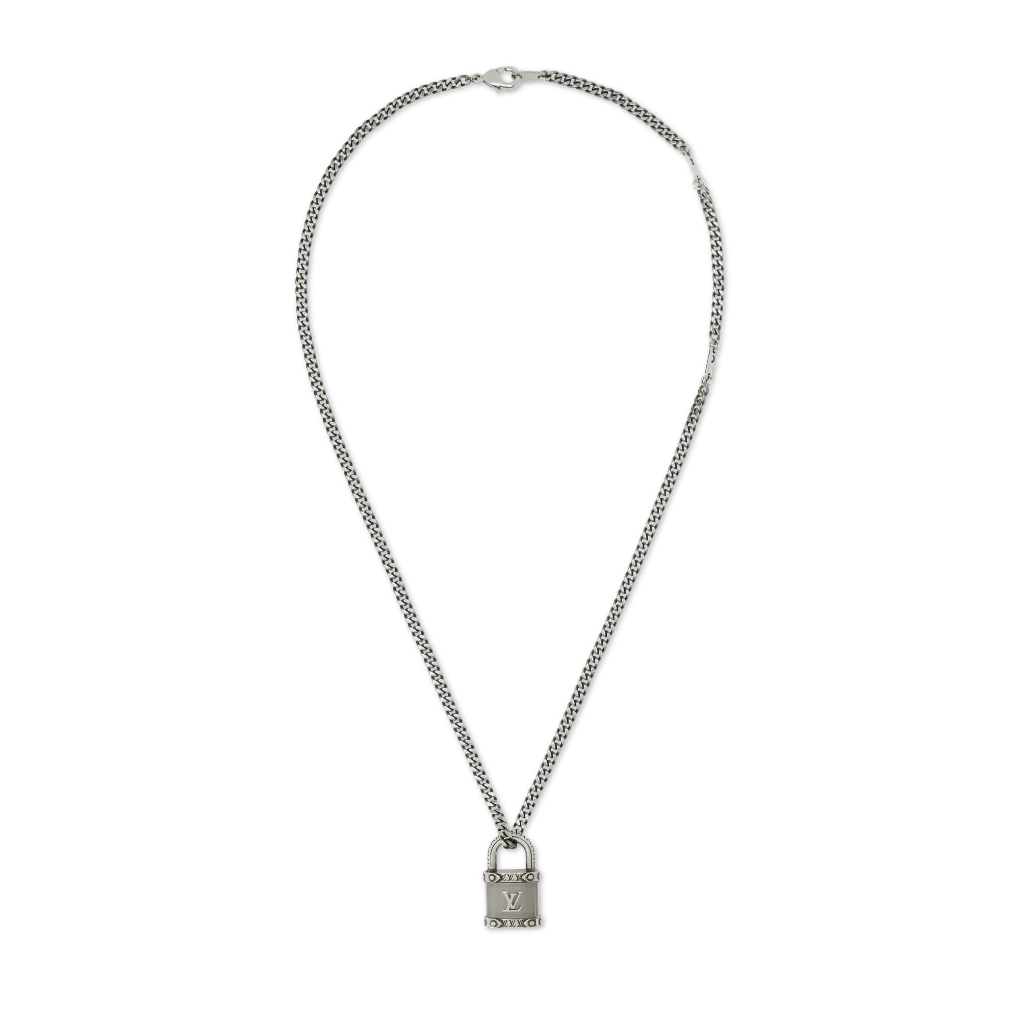 LV Lock Necklace
