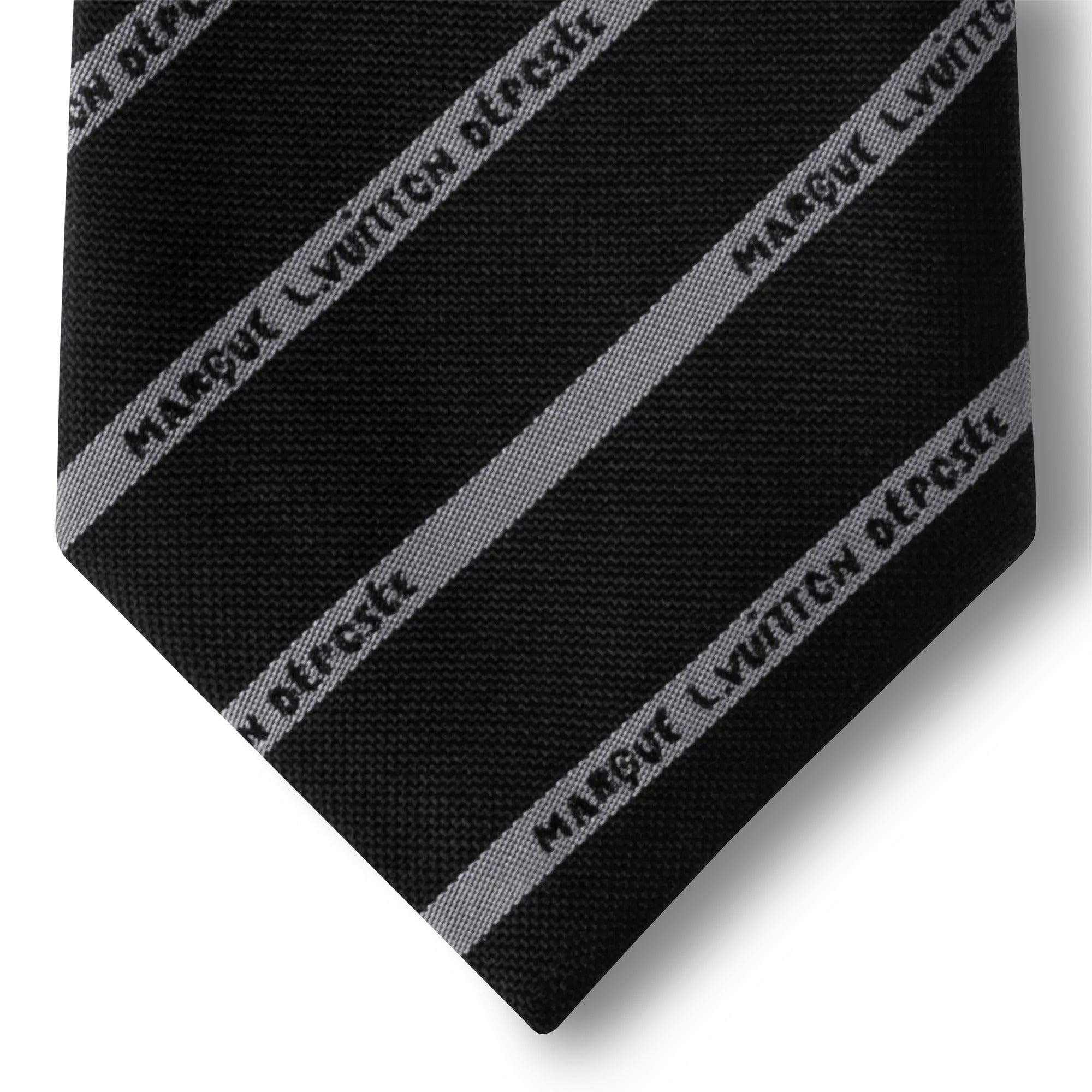 Marque L.Vuitton Deposée Stripes Tie