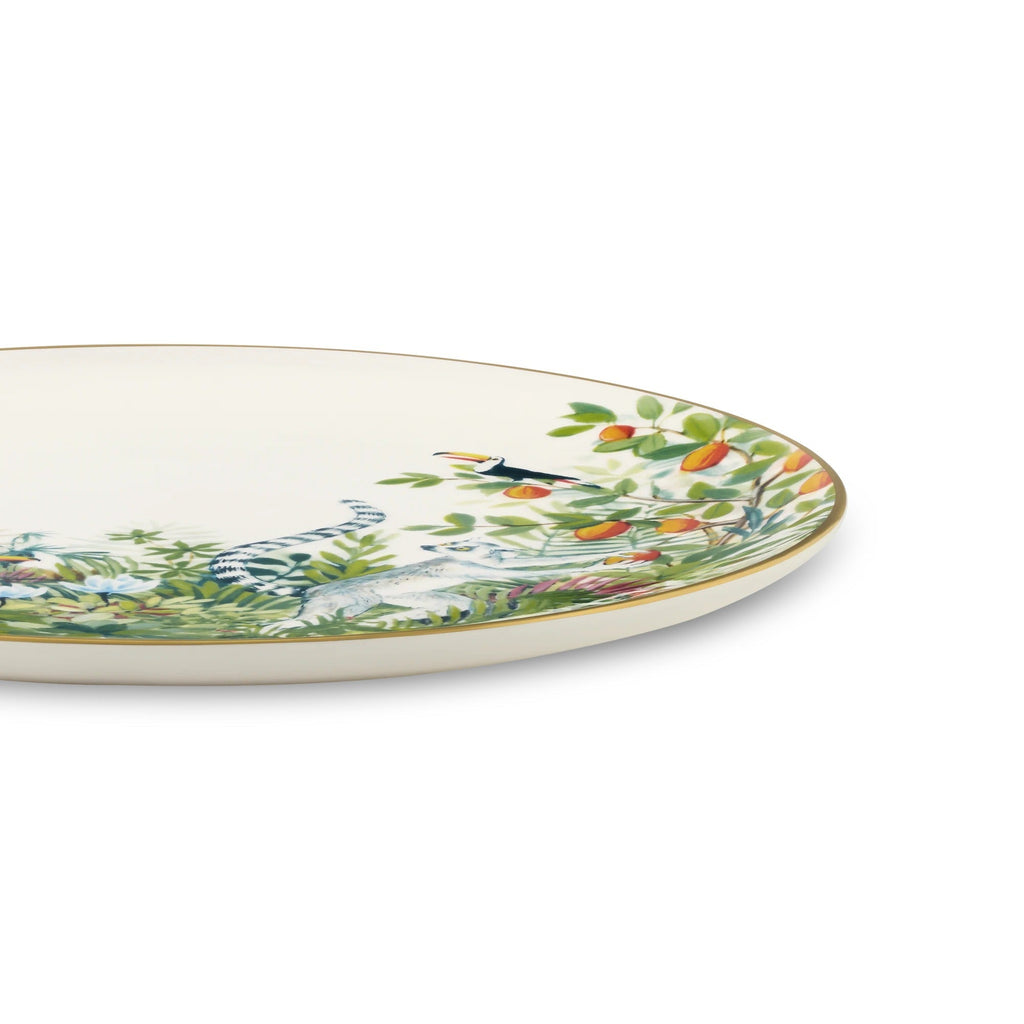 Tropical Jungle Set 2 Dessert Plates