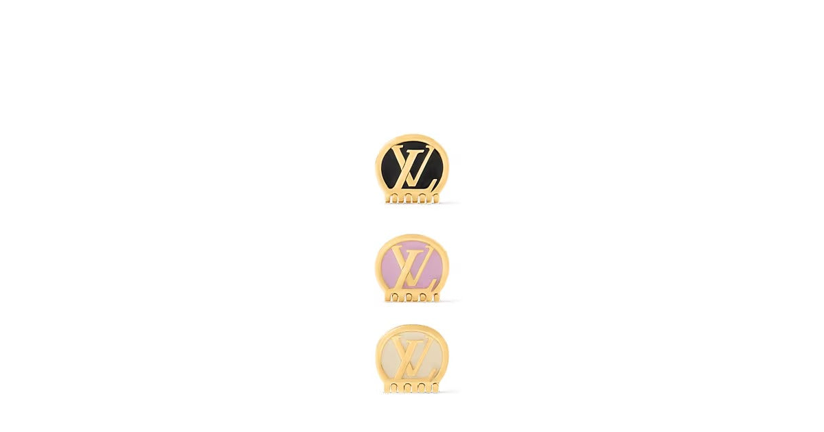 Mini LV Trio Hair Clips