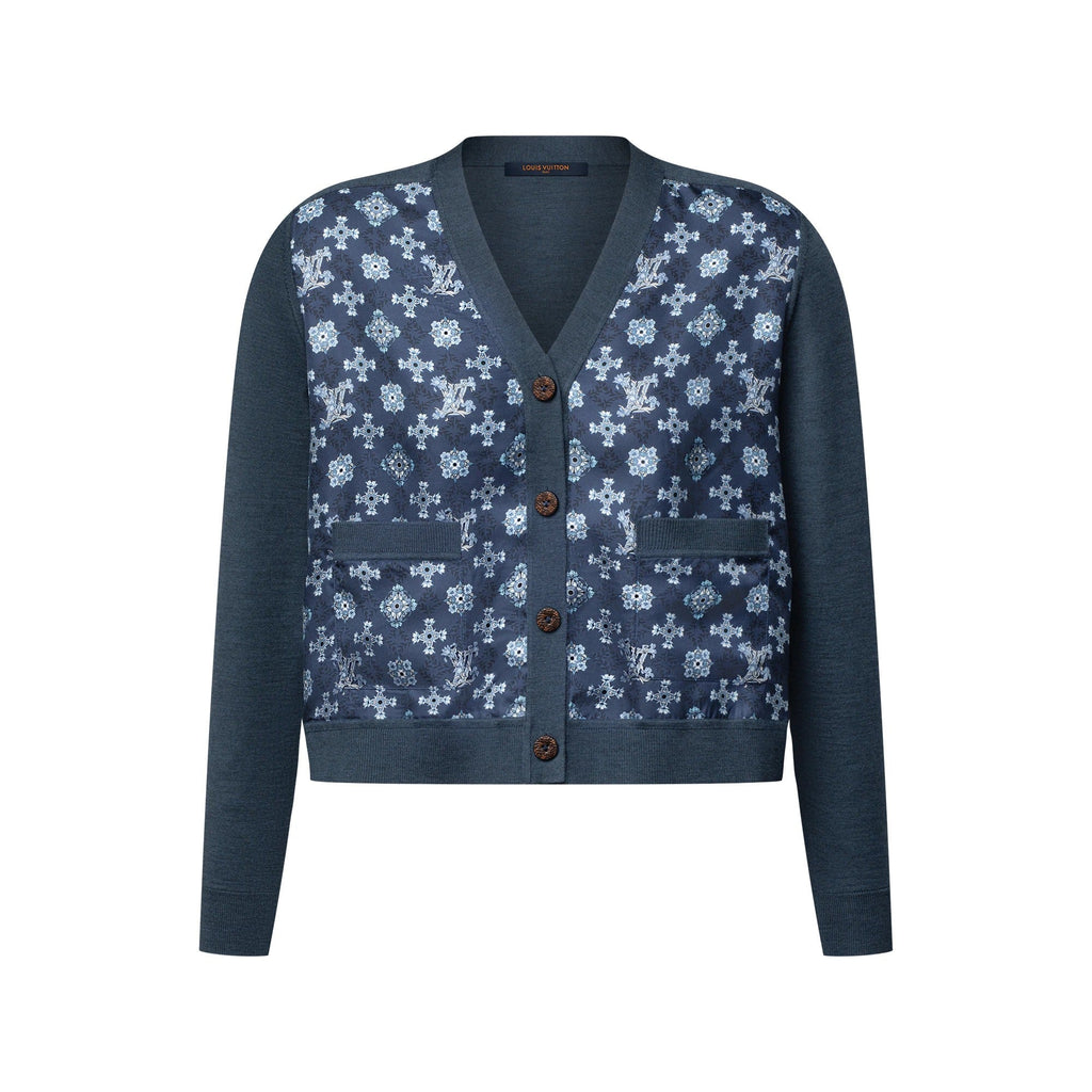 Nouveau Monogram Front Cardigan