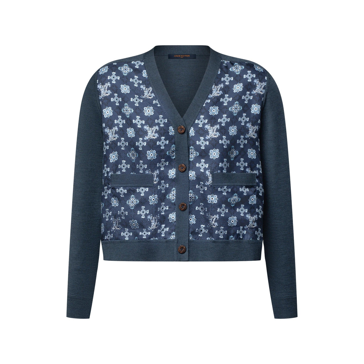 Nouveau Monogram Front Cardigan